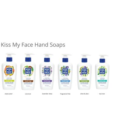 Kiss My Face Coconut Hand Soap - Tropical Moisture Cleanse with Yarrow and Coconut Water - 9 Fl Oz Bottle, Coconut Scented, Cruelty Free & Vegan - Easy to Use Pump - Pack of 1 - Buy Online on GoSupps.com