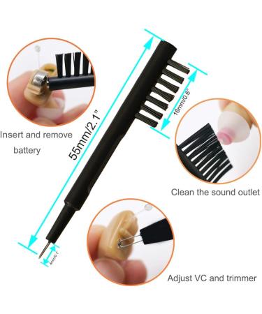 Signia/Siemens MiniReceiver Wax Guards Filters - 24 Pack with Cleaning Brush and Carry Case - Buy Online on GoSupps.com