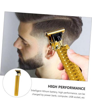 Buy Electric Hair Clipper Set - USB Barber Clippers Trimmers & Hair Cutting Kit - Professional Haircut Supplies - Yellow - Buy Online on GoSupps.com