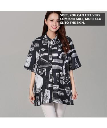 PLAFOPE Womens Jacket Fiber Vintage Aprons for Women Ladies Barber Jacket Barber Coat 84x60cm - Buy Online on GoSupps.com