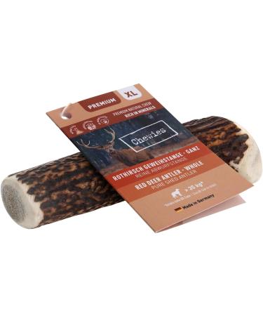 Chewies XL Deer Antler Chews for Dogs - Natural Healthy Snack - 60g | Premium Chewing Rod from Red Deer - Buy Online on GoSupps.com