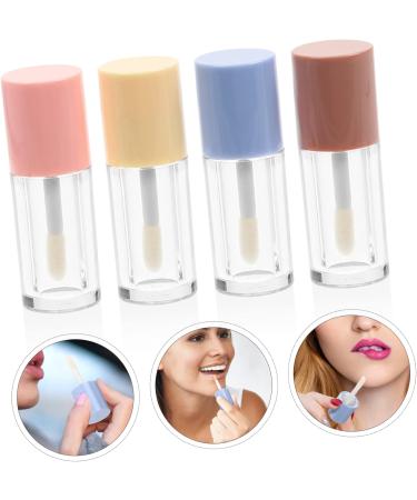 BESTYASH 4 Pi ces Tubes Vides Gloss Transparent Lot de Contenants pour chantillons Applicateur pour Diy et Voyage Pratiques et tanches Couleur Al atoire - Buy Online on GoSupps.com