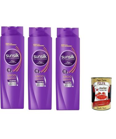 Unilever 3x Sunsilk Shampoo 2in1 glad perfect 250 ml + Italiaanse Gourmet Polpa 400 g
