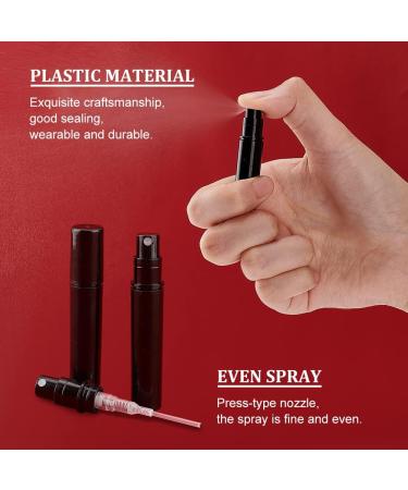 Buy Benecreate 80 PCS Mini Black Spray Bottles - 3ml Travel Perfume Bottles with Pipettes Funnel & Pump | International Shipping Available - Buy Online on GoSupps.com