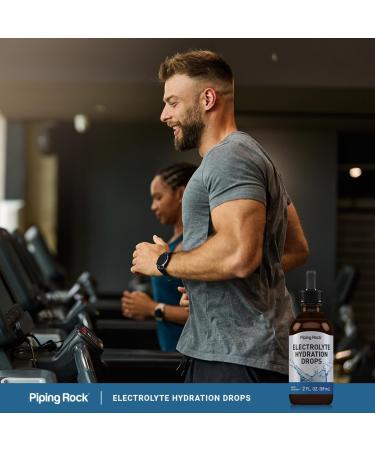 Piping Rock Electrolyte Drops for Hydration - 2 fl oz | Unflavored Non-GMO Gluten Free Supplement | International Shipping Available - Buy Online on GoSupps.com