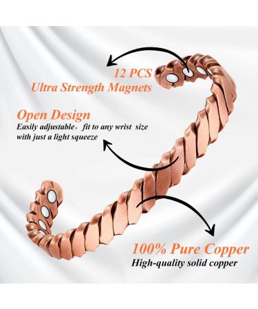 Buy Vicmag 12 x Copper Magnet for Women | Enhance Wellness & Style | International Shipping Available - Buy Online on GoSupps.com