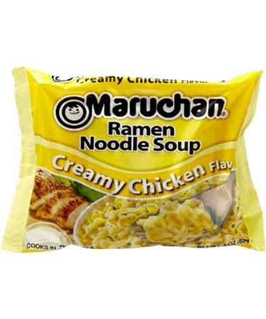 Ja Cor Instant Ramen Noodles Soup Bowl Creamy Chicken Flavor 3 oz. Bulk Cup Noodle Pack- Bundle with (1) Set of Reusable Stainless Steel Chopsticks (12 Individual Packs) - Buy Online on GoSupps.com