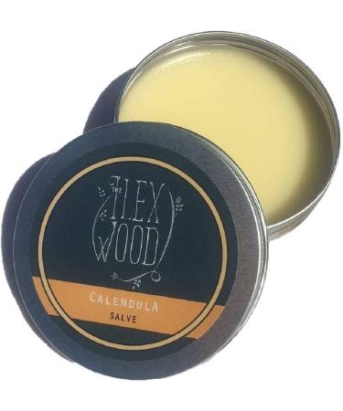 Calendula Salve - all natural balm soothes rashes itching dry skin eczema chapped hands palm oil free cruelty free plastic free moisturising handcrafted in the UK - 100ml - Buy Online on GoSupps.com