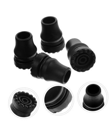 Healeeved Crutch Pads & Hiking Stick Tips - Durable Rubber End Caps for Trekking Poles | Replace Foot Tips for Optimal Stability & Protection - Buy Online on GoSupps.com