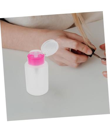 minkissy Pressure fluid dispenser bottle 150 Ml Manicure press pump bottle Pressure mechanism pink - Buy Online on GoSupps.com
