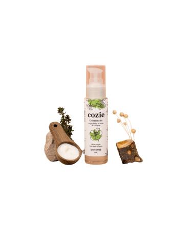 Cozie hand cream with linseed gel and hemp oil certified Cosmos Organic 50 ml