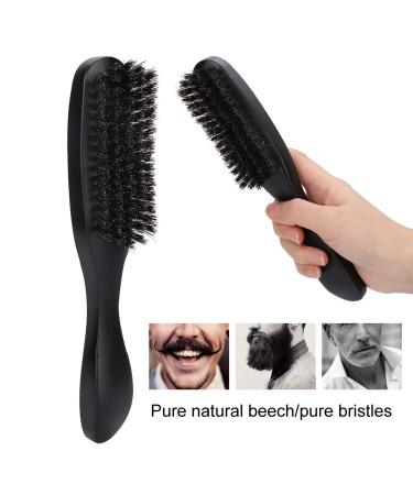 Premium Wooden Beard Brush & Mustache Comb | Ultimate Beard Care & Shaving Essentials - Buy Online on GoSupps.com
