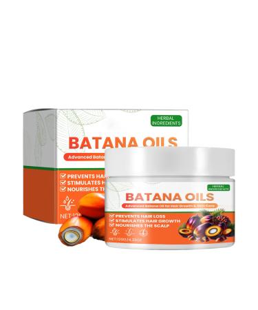Natural Batana Oil for Healthy Hair Hair Butter with 100% Pure Raw Batana Oil Enhances Hair & Skin Radiance Hair Growth Butter for All Hair Types Promotes Hair Strength 4.23 oz