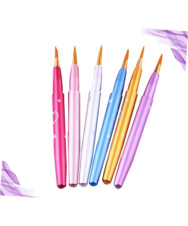 12 Pcs Retractable Lipstick Brush Set - Portable Makeup Lip Brush Applicator for Flawless Lip Color | Minkissy - Buy Online on GoSupps.com