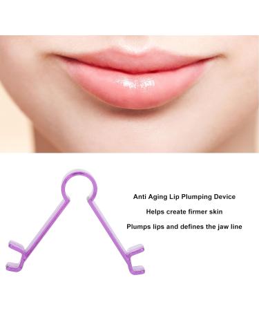 Lip Plumping Device Enhancer for Fuller Lips & Clearer Jaw Line Reduce Wrinkles Anti Aging Facial Exerciser Portable and Convenient Easy to Use (Purple) - Buy Online on GoSupps.com