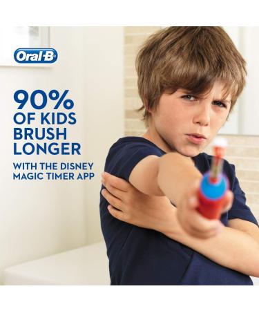 Oral-B Kids Electric Rechargeable Toothbrush with Disney Star Wars Characters - Ages 3+ | UK 2 Pin Plug | Stocking Filler - Buy Online on GoSupps.com
