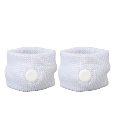 Slimming bracelet appetite control fat reduction bracelet for reducing stress increasing metabolism for men and women white stylish design