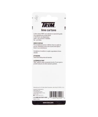 Trim Emery Boards - Pack of 10 | Perfect for Nails & DIY | Fast International Shipping - Buy Online on GoSupps.com
