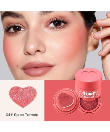 Stamp Liquid Blush Heart Shaped Applicator Long Lasting Natural Blush - 6 Colors for a Cute Three-Dimensional Look! (4) - Buy Online on GoSupps.com