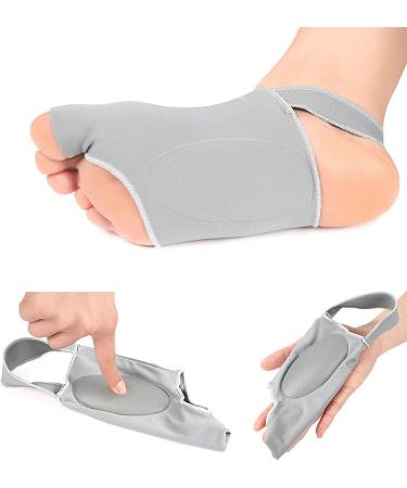 Premium 2 in 1 Bunion Corrector - Gray Toe Straightener for Men & Women - Relieve Foot Calluses & Pain - Adjustable Bunion Splint for Day & Night Use - Buy Online on GoSupps.com
