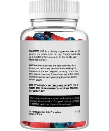Man Up 3000 MG 60 Gummies - Pack Of 5 - Buy Online on GoSupps.com