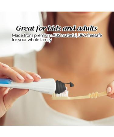Funny Toothpaste Cover - Creative Dog Toothpaste Toppers Squeezer - Odorless Toothpaste Cover Bathroom Accessories Exquisite Self Closing Toothpaste Caps for Family and Friends Stronrive Black - Buy Online on GoSupps.com