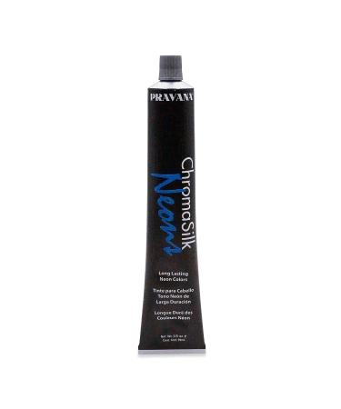 Pravana ChromaSilk Vivids Neon Blue - Vibrant and Long-Lasting Hair Color - Buy Online on GoSupps.com