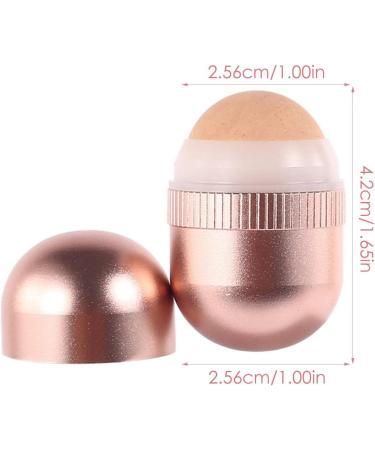 Face Oil Control Tool Reusable Facial Skincare Tool Oil-Absorbing Volcanic Stone Face Roller Smoother Easier Facial Excess Oil Blotting Tool Ball Design Long Service Life for Home Travel Goforwealth - Buy Online on GoSupps.com