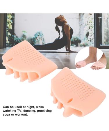 Hallux Valgus Corrector Silicone Toe Separator for Bunions and Foot Pain - Skin Color - Buy Online on GoSupps.com