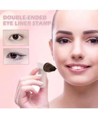  G n rique Double-Ended Eyeliner Stamp Waterproof Double-Ended Eyeliner 40g Eyeliner Stamp Wing Tip Pen Double-Ended Marker Natural Smudge-Proof For Quick Makeup for Travel and Work - Buy Online on GoSupps.com