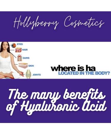 Pure Hyaluronic Acid Serum by Hollyberry for Professional Hydration Anti Ageing Bring Vibrancy And Youthful Glow To Your Face Best Anti Ageing Total Satisfaction Guaranteed  - Buy Online on GoSupps.com