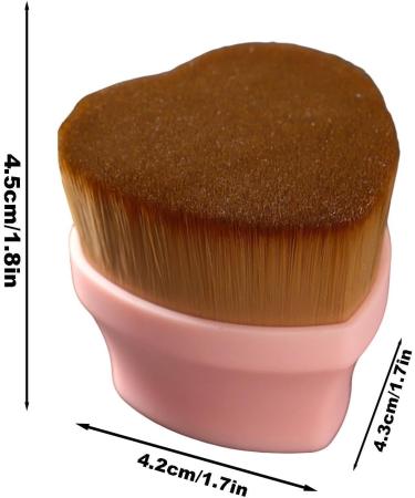 Teksome Makeup Brush for Foundation | Concealer Blending Applicator for Women - Light Weight Powder Makeup Tools for Dating Traveling Business Trip Daily Life Brown - Buy Online on GoSupps.com