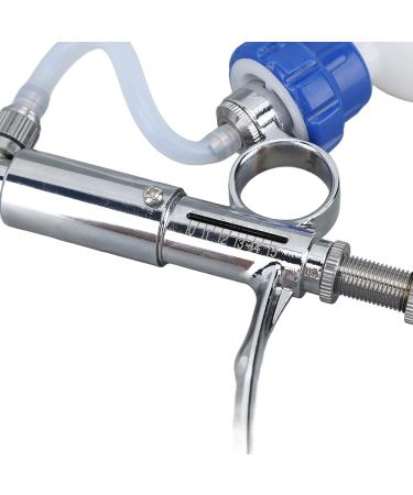 Detachable Stainless Steel Continuous Injection Syringe - Easy Clean & Reusable for Animals on Farm - Buy Online on GoSupps.com