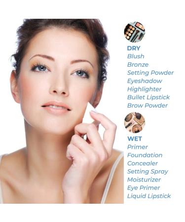 ForPro Latex-Free Beauty Wedges - 100-Count Pack of Makeup Blenders for Powder and Liquid Makeup - Buy Online on GoSupps.com