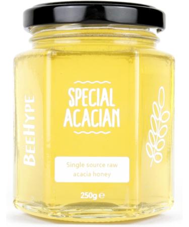 BeeHype - Special Acacian 100% Pure Luxury Acacia Raw Bee Honey 6 x 250g Special Acacian Pack of 6 - Buy Online on GoSupps.com