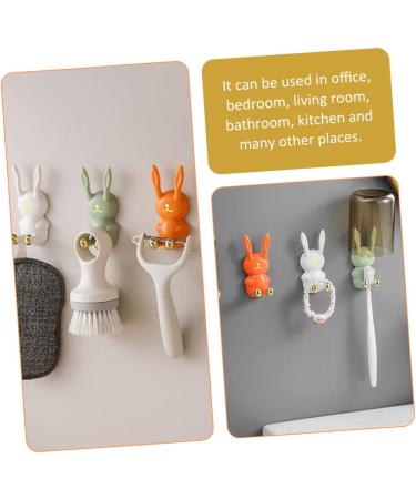 Shop Homsfou 16 Pc Sticky Hooks - Caricature Razor Luffa Toothbrush & Cable Holders - Versatile Storage Solutions for Every Space - Buy Online on GoSupps.com