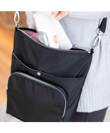 Sugar Medical Women's Diabetes Backpack Purse with Insulated Pouch - Onyx - Buy Online on GoSupps.com