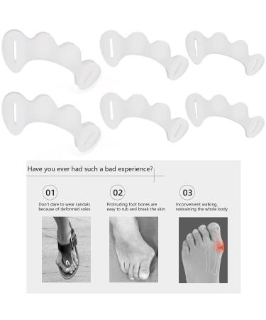 Yagerod Body Feet Alignment Kit - Ultimate Gel Toe Separator & Bunion Corrector for Perfect Foot Support (Large) - Buy Online on GoSupps.com