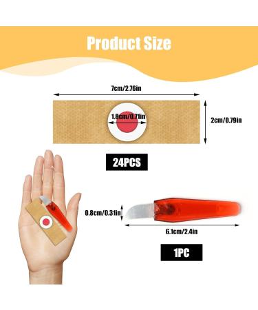 24PCS Corn Remover Pads with Hole - Pain Relief Corn Plasters for Feet & Hands - Buy Online on GoSupps.com
