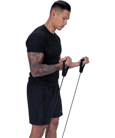 Everlast Heavy Resistance Band - Durable Latex Tube with Padded Handles Ideal for Pilates Home Gym Fitness Weight Loss Full-Body Workouts Great Exercise Equipment for Home & Recovery - Buy Online on GoSupps.com