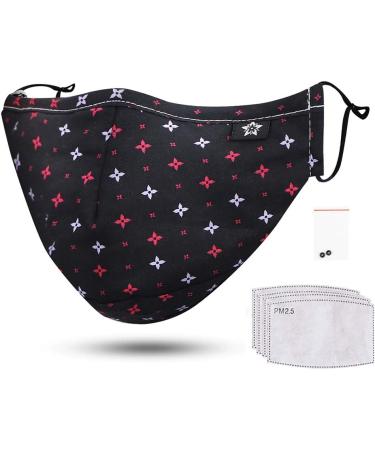 Mouth face Cotton Reusable Washable for Dustproof Women Men Unisex Adjustable Ear Loops New22 - Buy Online on GoSupps.com