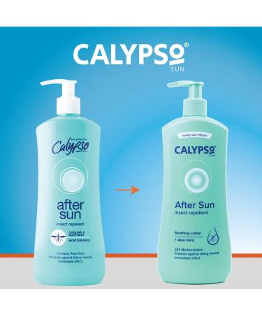 Calypso After Sun with Insect Repellent 500ml - Aftersun Lotion and Bug Repellent (Pack of 1) - Buy Online on GoSupps.com