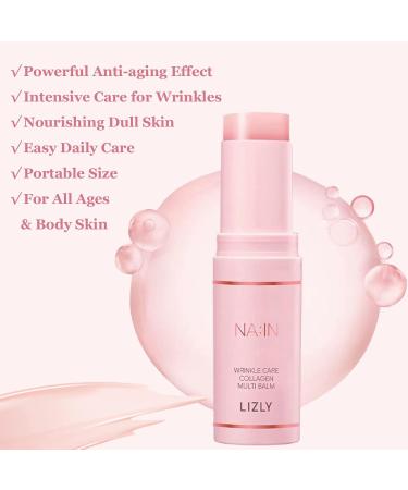 Wrinkle Bounce Multi Balm Stick - All-In-One Korean Moisturizer Hydrating Collagen Face & Eye Balm for Anti-Wrinkle Glow - Buy Online on GoSupps.com