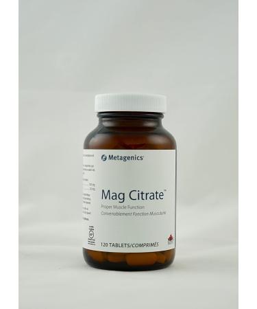 Metagenics Mag Citrate - Magnesium Citrate with Calcium for Muscle Support - 30 Servings - Buy Online on GoSupps.com