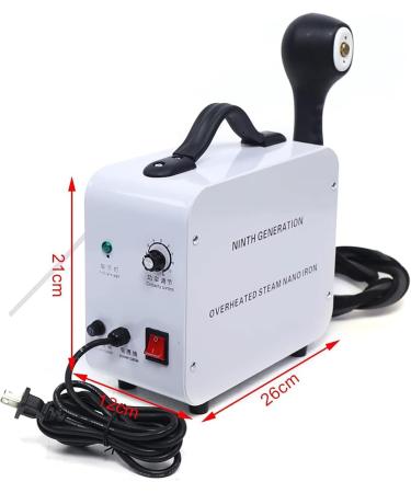 Nano Spray Steamer Nano Hair Steamer Instrument 0.26 Nm Water Molecules Moisturizes Damaged Hair and Effectively Preventing Hair Loss for Home Hair Salon Barber Shop Hair Care - Buy Online on GoSupps.com