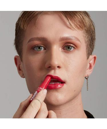 NYX Filler Instinct Plumping Lip Color - Juicy Pout Cherry Red Lip Balm - Buy Online on GoSupps.com