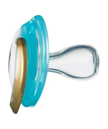Tommee Tippee Moda Dummy - BPA-Free Silicone Orthodontic Shape 18-36 Months Pack of 2 Multi-Colour | International Shipping Available - Buy Online on GoSupps.com