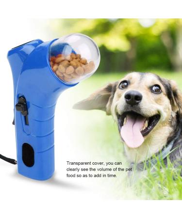 Treat Gun Treat Thrower - Fun Dog Toy for Training & Rewards | Blue - Perfect for Dogs - Buy Online on GoSupps.com