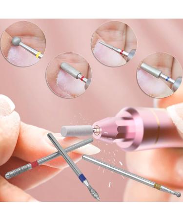 Mesee 30 Piece Nail Drill Bits Diamond Nail Drill Set Cuticle Drill Tools Professional Nail Cutter Attachments for Nail File Manicure Pedicure Nail Care - Buy Online on GoSupps.com