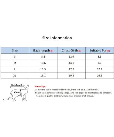 Pet Cat Recovery Suit Abdominal Wounds or Skin Diseases Costume Suit Surgical Clothes for After Surgery Wear (M:Yellow) M-Back length:10.6in Yellow - Buy Online on GoSupps.com